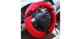 Winter Warm Plush Steering Wheel Cover